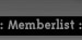 Memberlist
